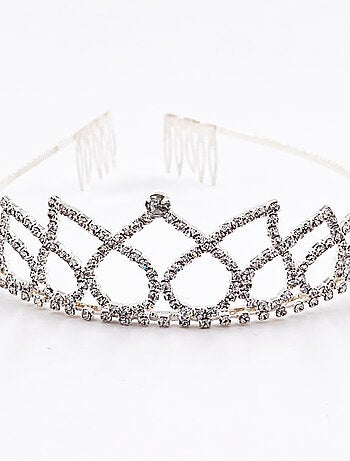 Labay | Diadème strass cœur enfant déguisement princesse