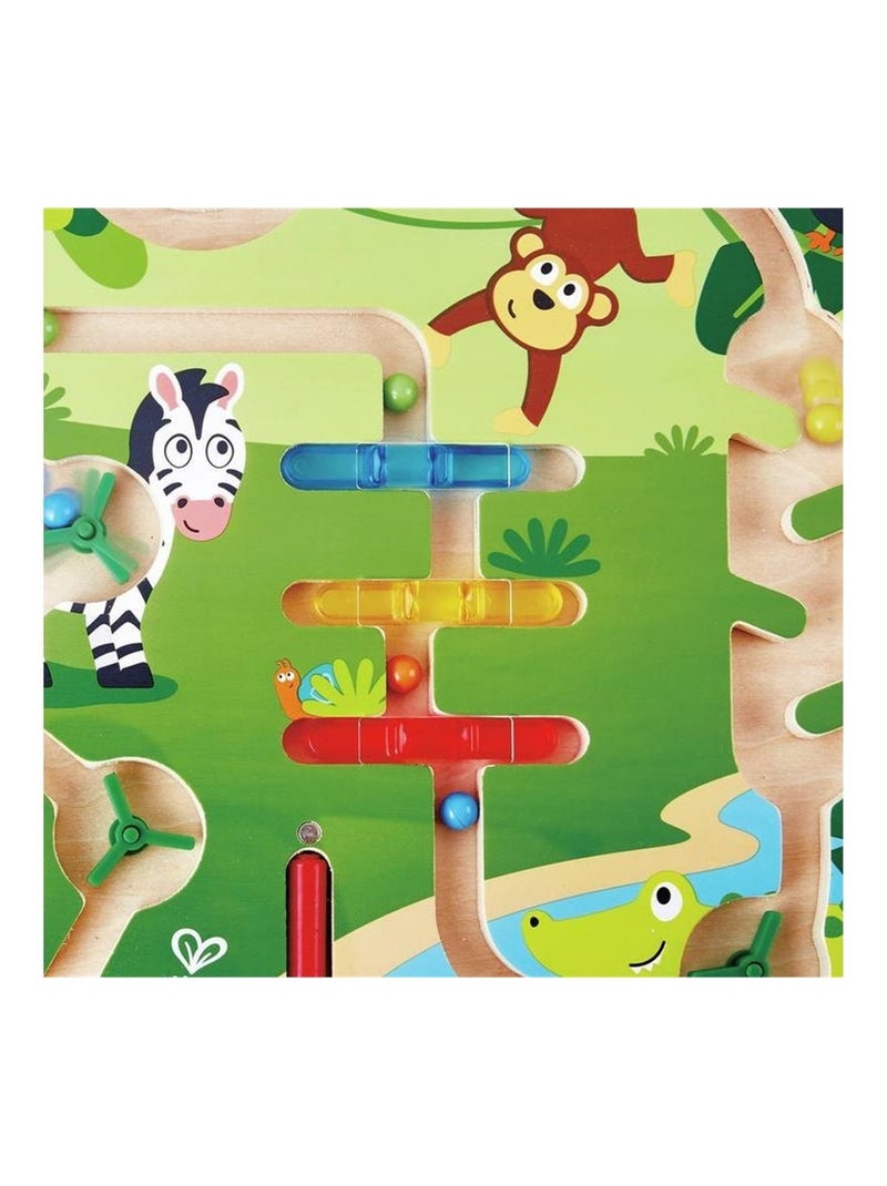 Labyrinthe avec billes magnétiques et baguette attachée Multicolore - Kiabi