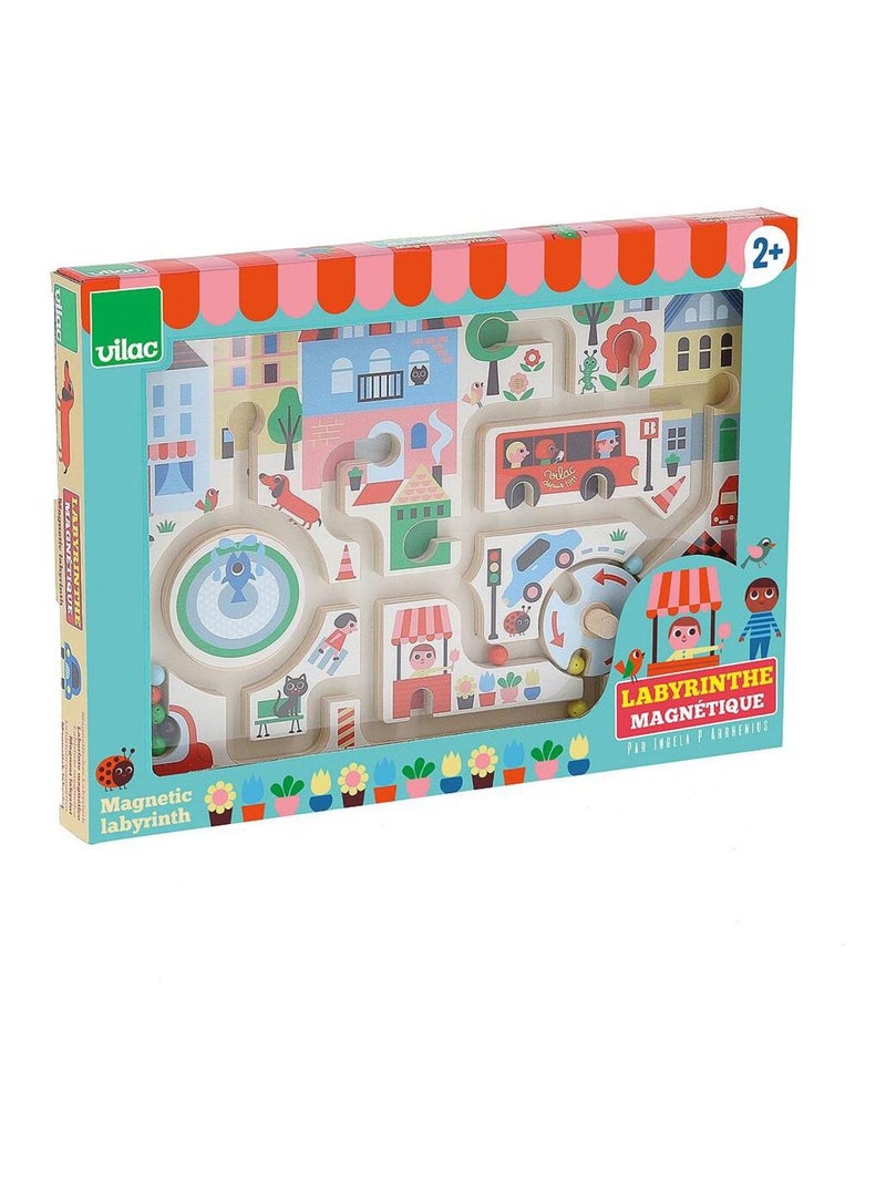 Labyrinthe magnétique Ma petite ville Beige - Kiabi