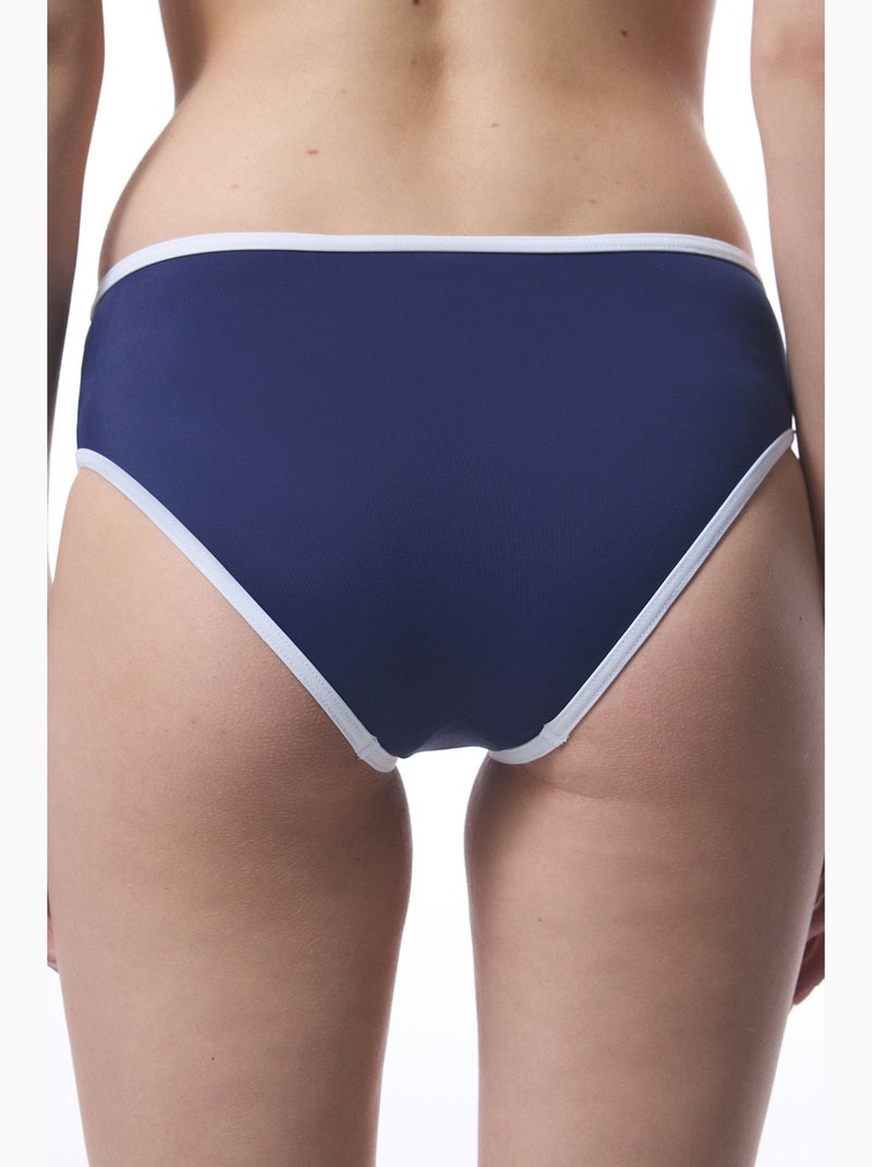 Lacie bas de bikini hipster penti Bleu marine - Kiabi