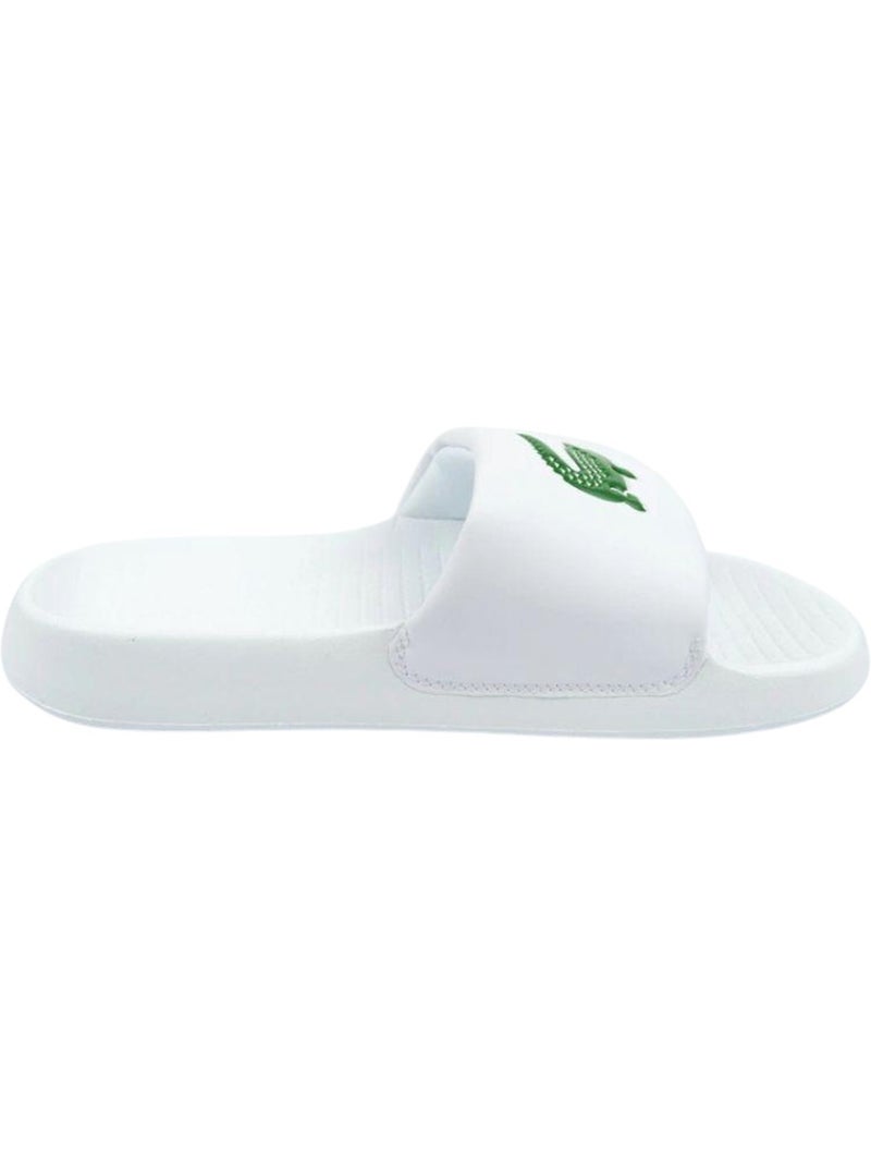 Lacoste - Claquettes SERVE Blanc - Kiabi