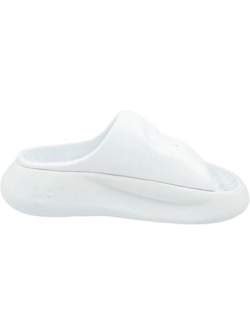 Lacoste - Claquettes SERVE Blanc - Kiabi