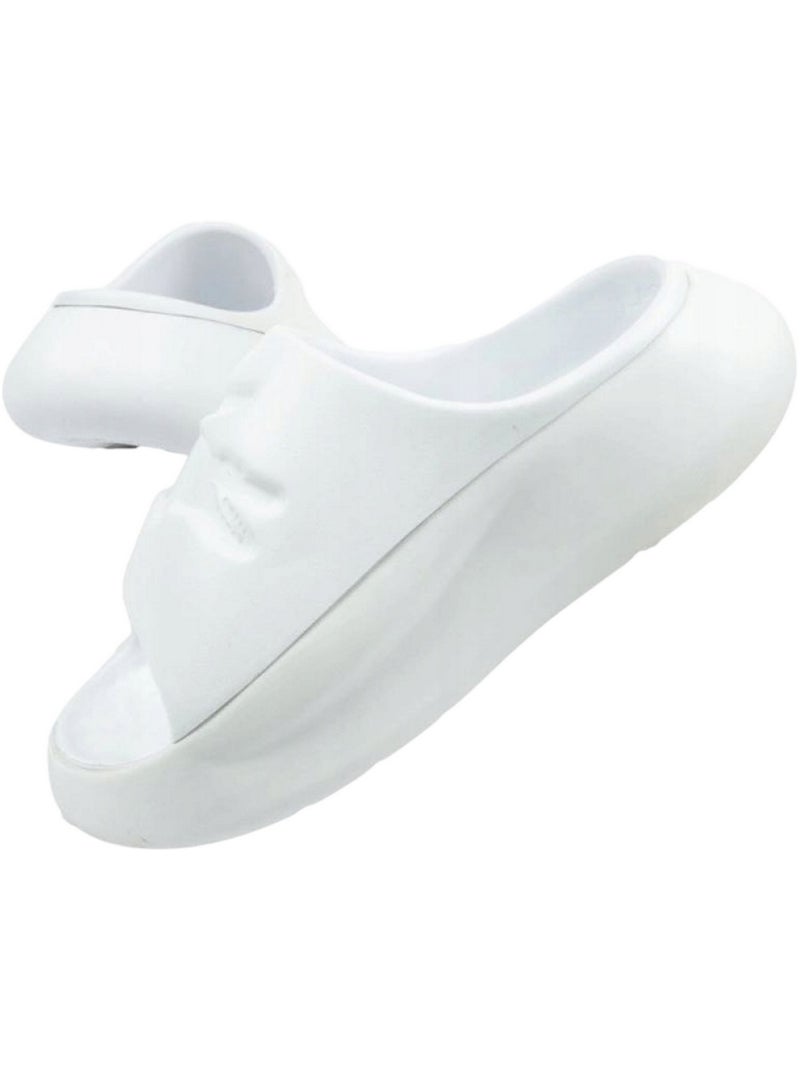 Lacoste - Claquettes SERVE Blanc - Kiabi