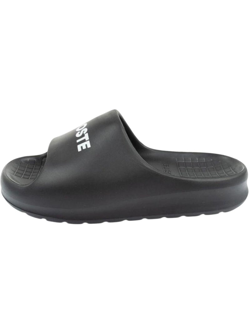 Lacoste - Claquettes SERVE Noir - Kiabi