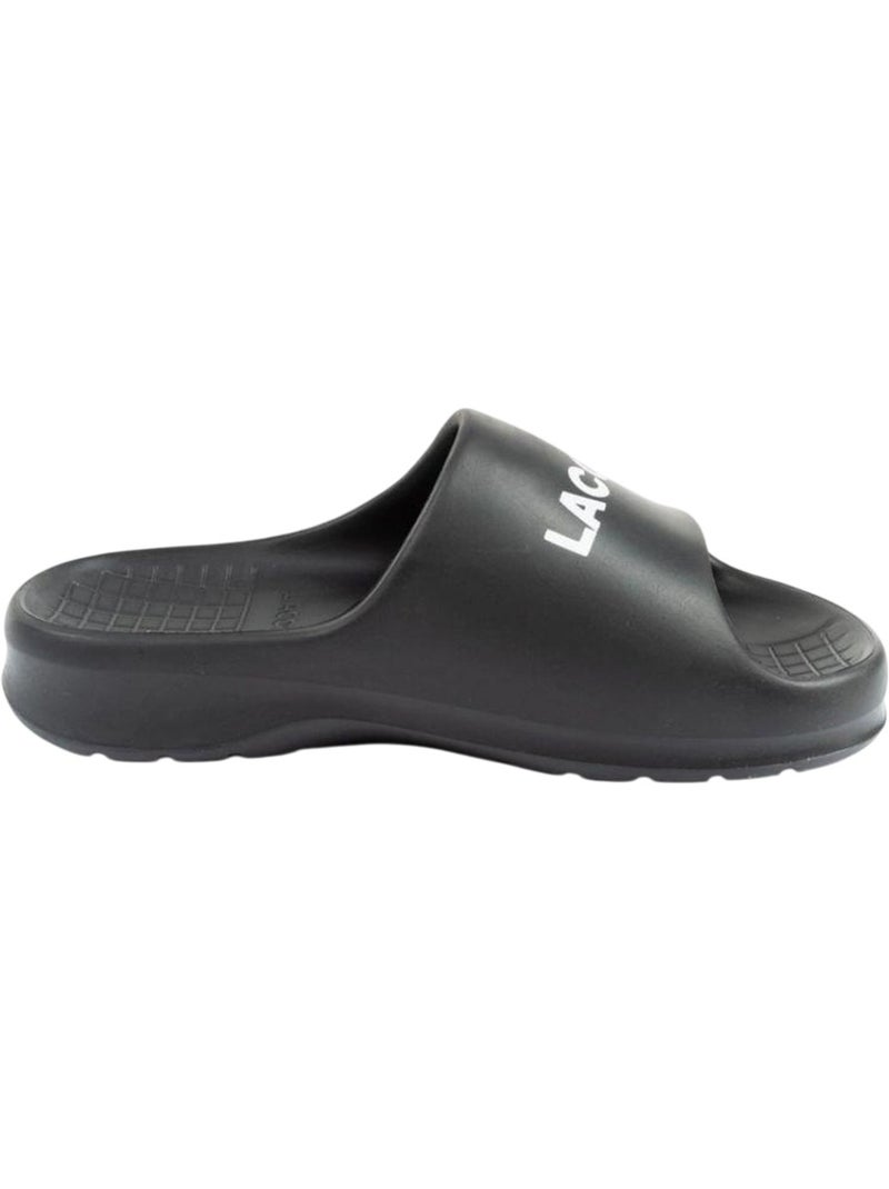 Lacoste - Claquettes SERVE Noir - Kiabi