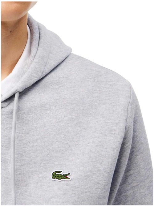 Lacoste - Veste à capuche motif/style Logo brodé - Kiabi