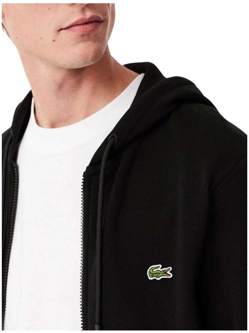 Lacoste - Veste à capuche motif/style Logo brodé - Kiabi