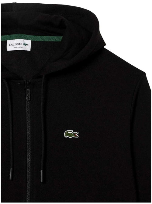 Lacoste - Veste à capuche motif/style Logo brodé - Kiabi
