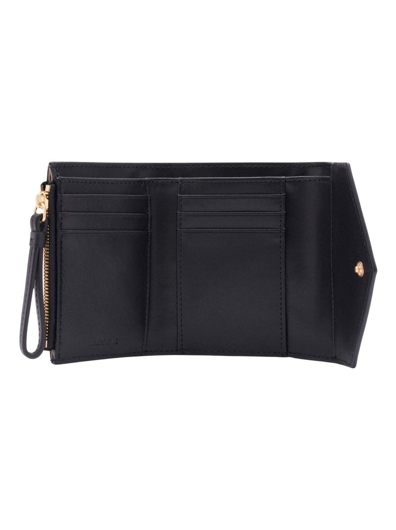Lacoste Portefeuille Crocodelle Noir - Kiabi