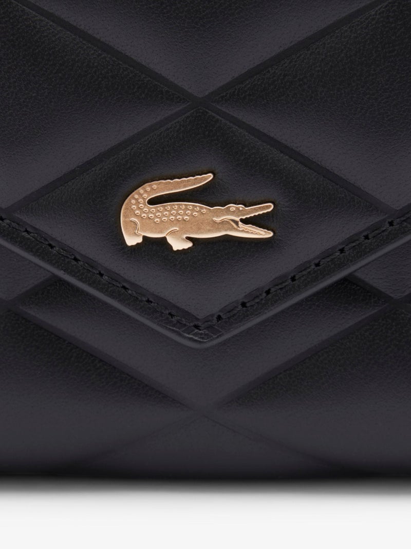 Lacoste Portefeuille Crocodelle Noir - Kiabi