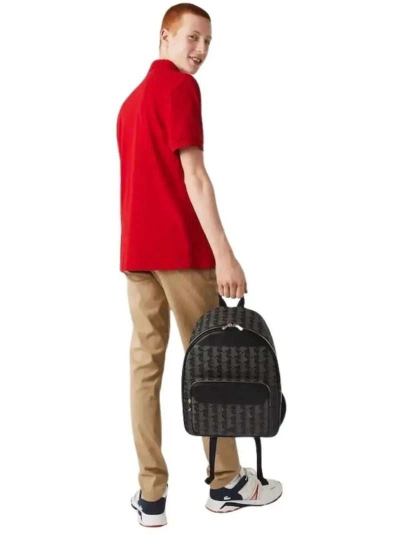 Lacoste Sac à dos Monogramme The Blend Noir - Kiabi