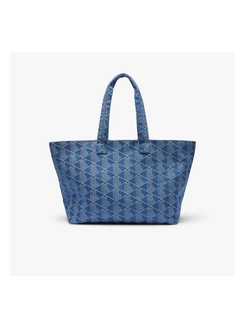 Lacoste Sac Cabas XL Summer Pack Mono Jacquard Denim - Kiabi Lacoste Sac Cabas XL Summer Pack Mono Jacquard Denim - Kiabi