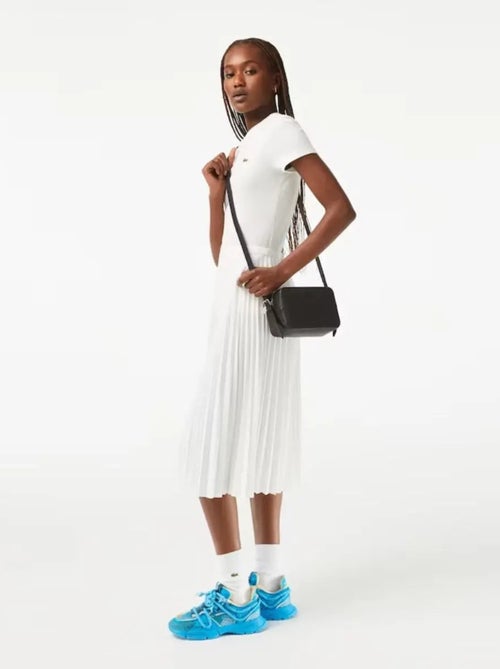 Lacoste Sac trotteur piqué Cuir unisexe  Chantaco - Kiabi