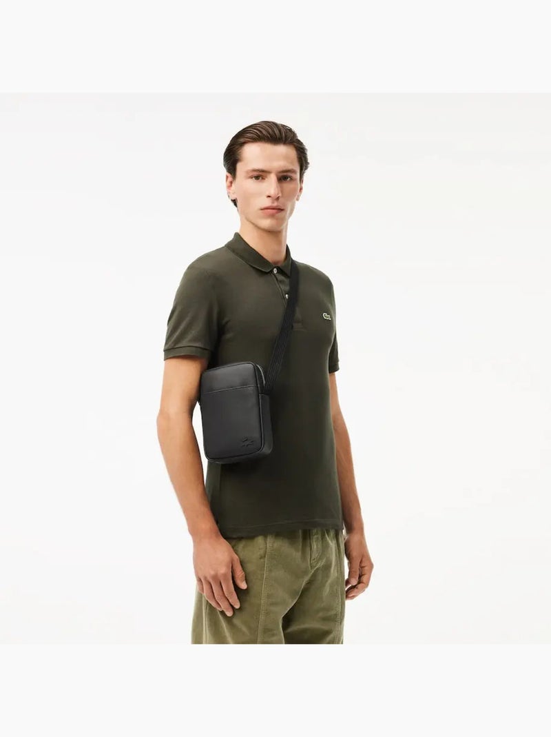 Lacoste Sacoche Men S Classic Homme Noir - Kiabi