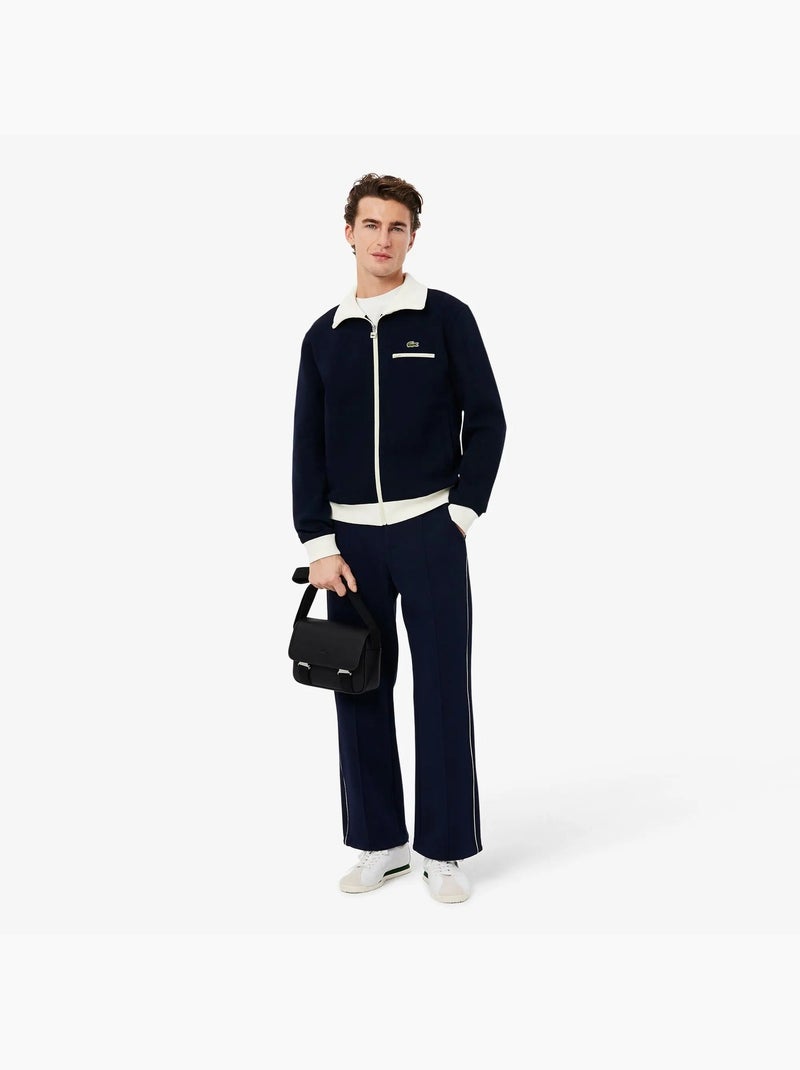 Lacoste Sacoche Men'S Classic Homme Noir - Kiabi