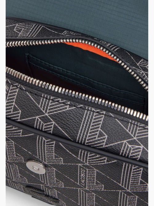 Lacoste Sacoche messenger à Rabat The Blend  Gris - Kiabi