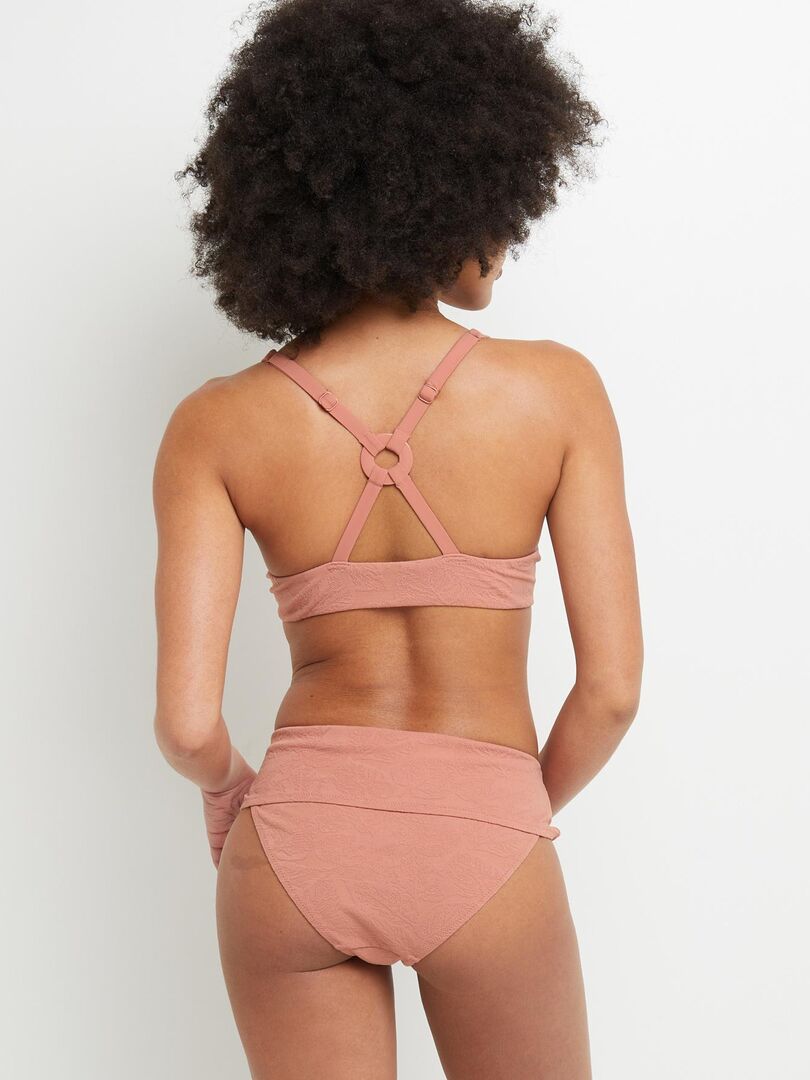 Lady maillot de bain slip maxi Rose - Kiabi