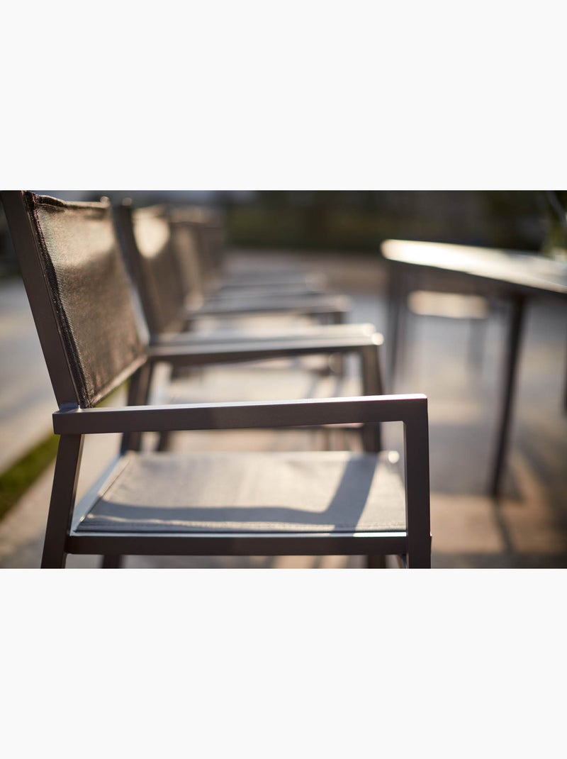 LAE Lae - Chaises empilables - lot de 6 Gris - Kiabi