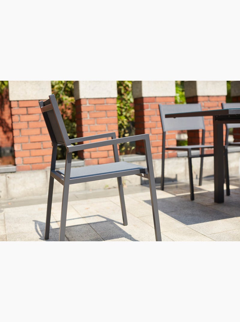 LAE Lae - Chaises empilables - lot de 6 Gris - Kiabi