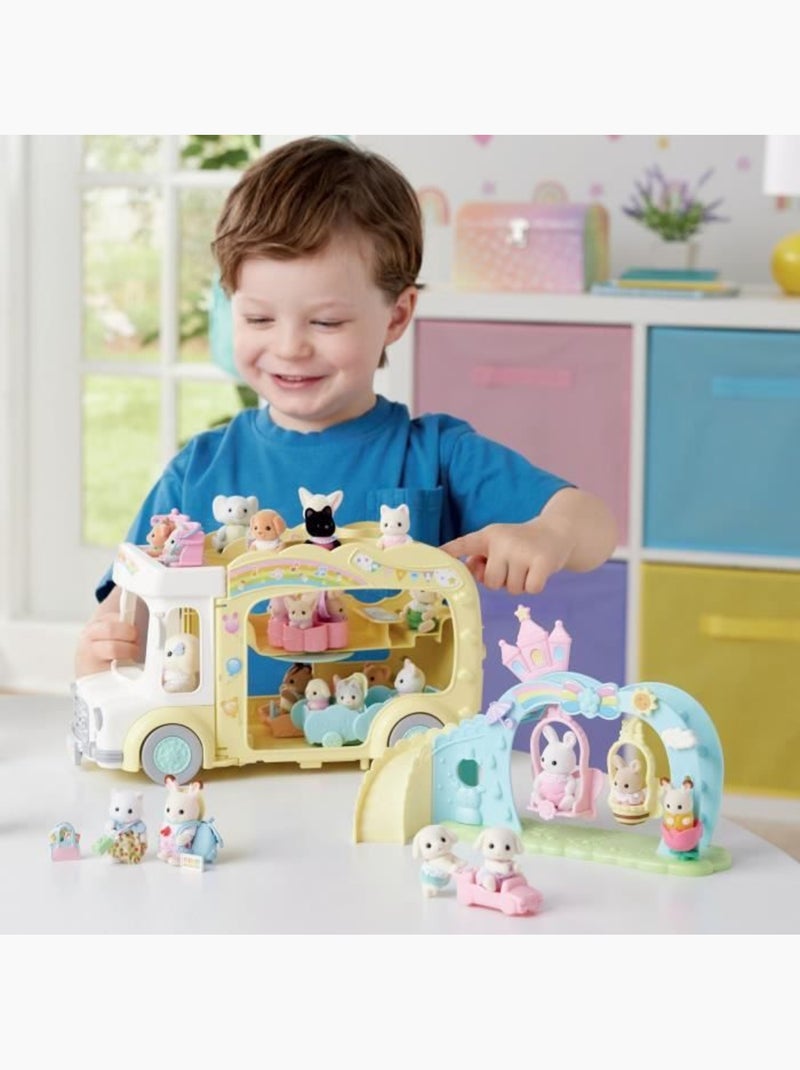 L'aire De Jeu Des B?b?s - Sylvanian Families Multicolore - Kiabi