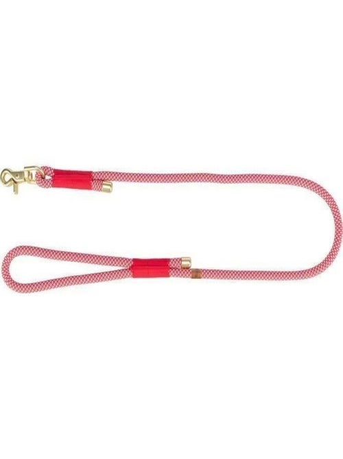 Laisse - S–XL: 1m Ø 10 mm - Rouge et creme - TRIXIE - Kiabi
