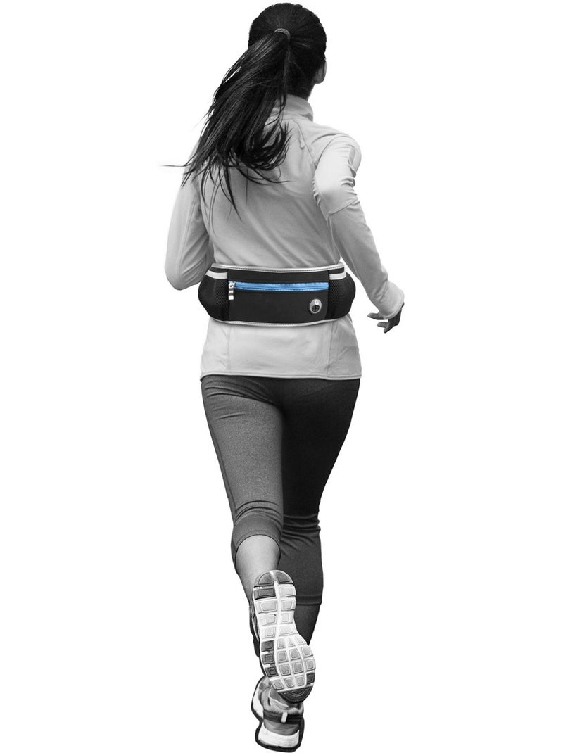 Laisse de Jogging pour Chien avec Ceinture Ventrale bleu Bleu - Kiabi