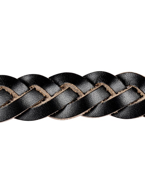 Laisse pour chien tressée cuir synthétique résistant - Kiabi Laisse pour chien tressée cuir synthétique résistant - Kiabi