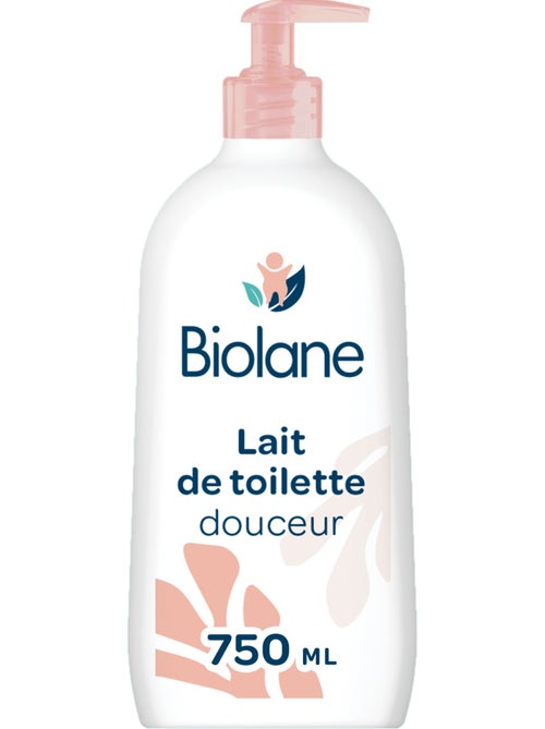 Lait de toilette douceur 750ml biolane - Kiabi