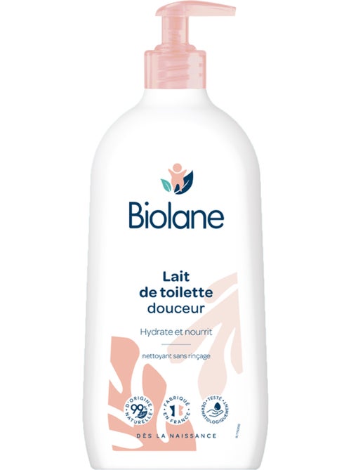 Lait de toilette douceur 750ml biolane - Kiabi
