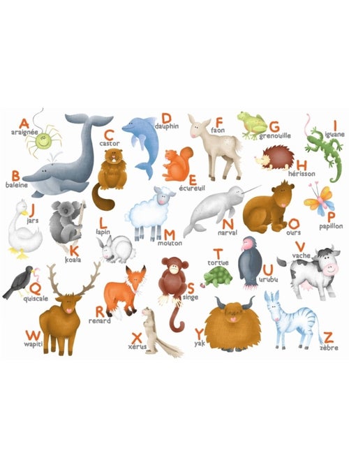 L'alphabet des animaux d'Hannah Weeks - Kiabi