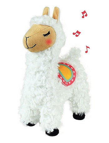 Lama PELUCHE MUSICALE & LUMINEUSE 6- H27cm