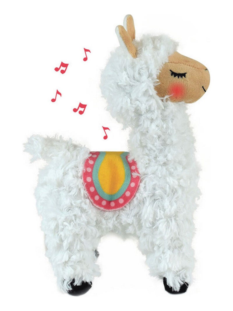Lama PELUCHE MUSICALE & LUMINEUSE 6- H27cm Multicolore - Kiabi