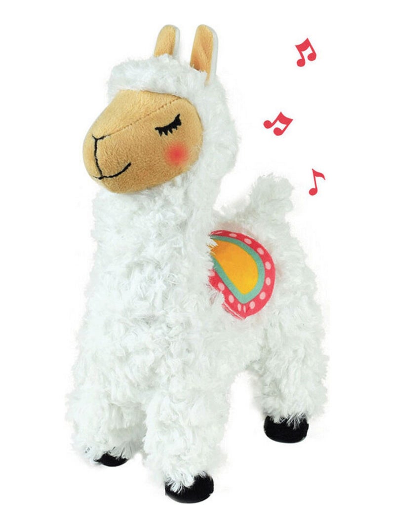 Lama PELUCHE MUSICALE & LUMINEUSE 6- H27cm Multicolore - Kiabi