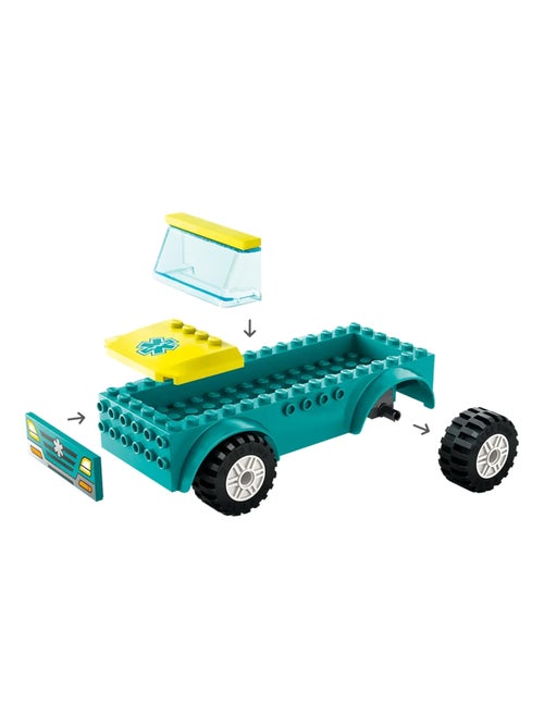 L'ambulance de secours et le snowboardeur - Kiabi