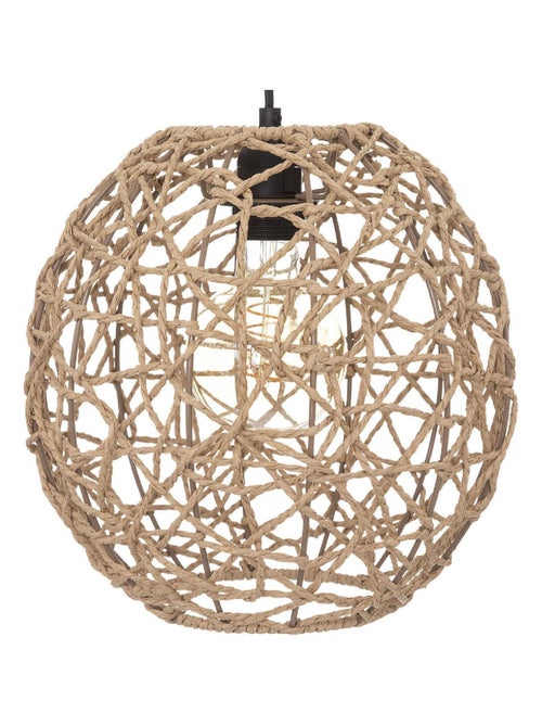 Lampadaire  -  - Effet rotin - Kiabi