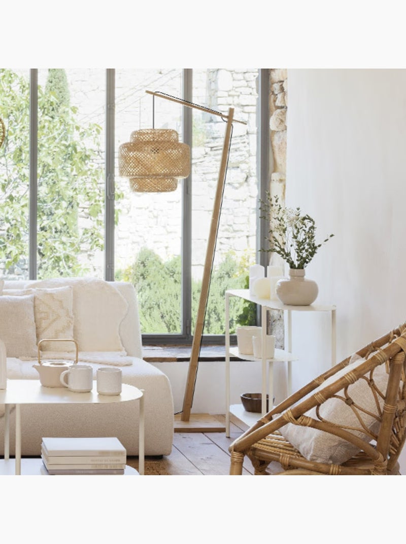 Lampadaire à suspension Beige - Kiabi