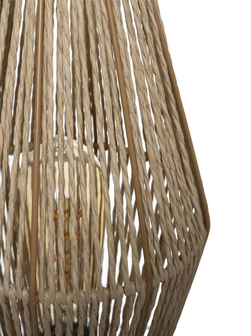 Lampadaire au style exotique Beige - Kiabi