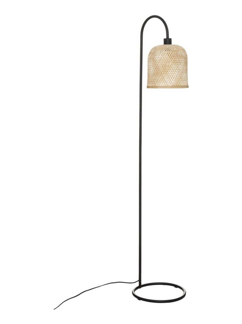 Lampadaire droit Ali noir H159 Noir - Kiabi