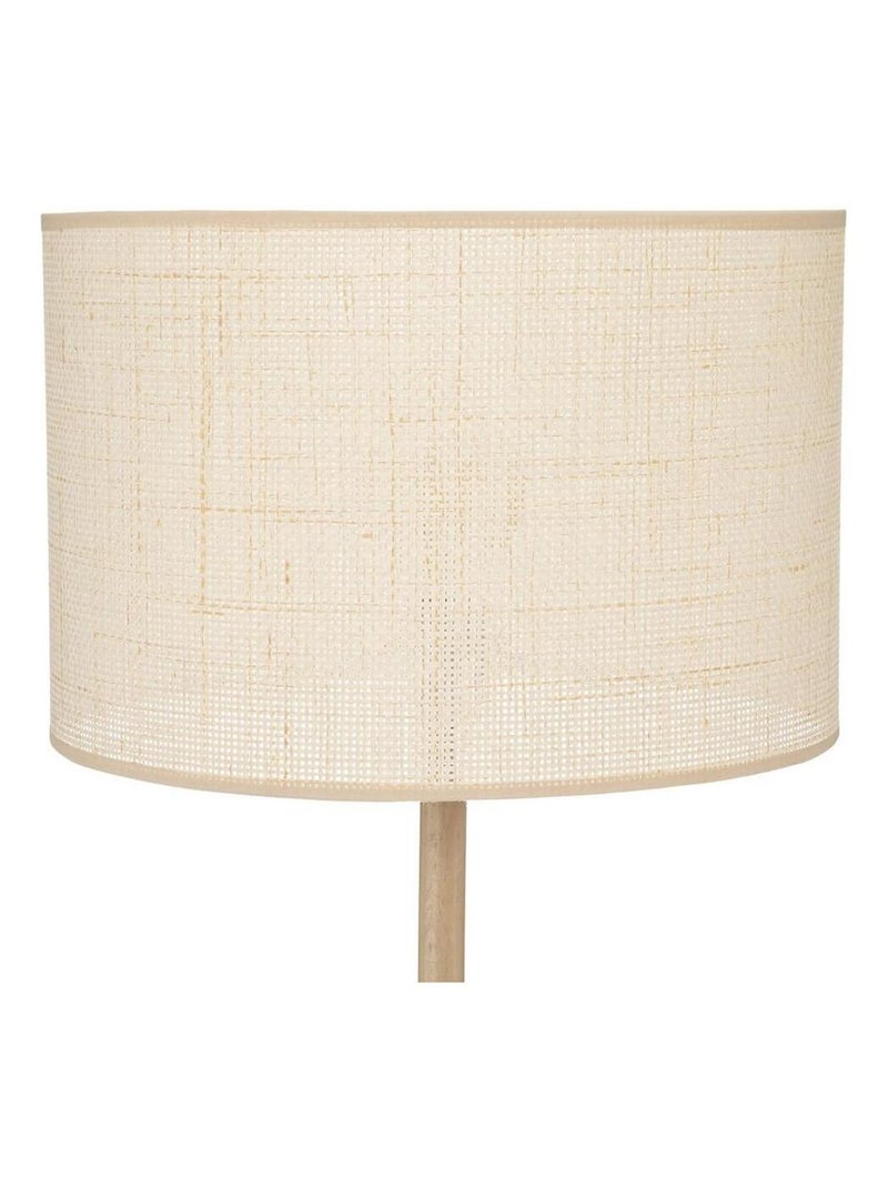 Lampadaire droit Della naturel H149.5 Beige - Kiabi