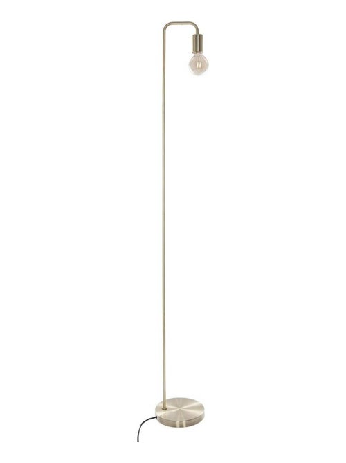 Lampadaire droit Keli doré H150 - Kiabi