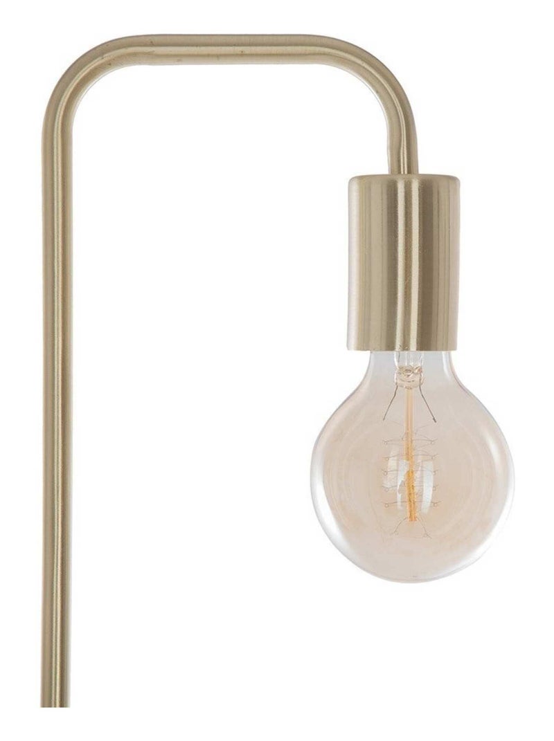 Lampadaire droit Keli doré H150 Doré/or - Kiabi