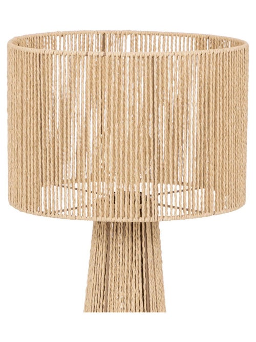 Lampadaire droit style jute - Kiabi Lampadaire droit style jute - Kiabi