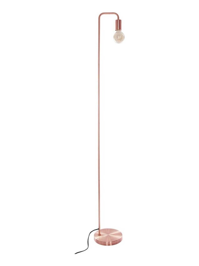 Lampadaire métal cuivre Keli 150 cm Jaune - Kiabi