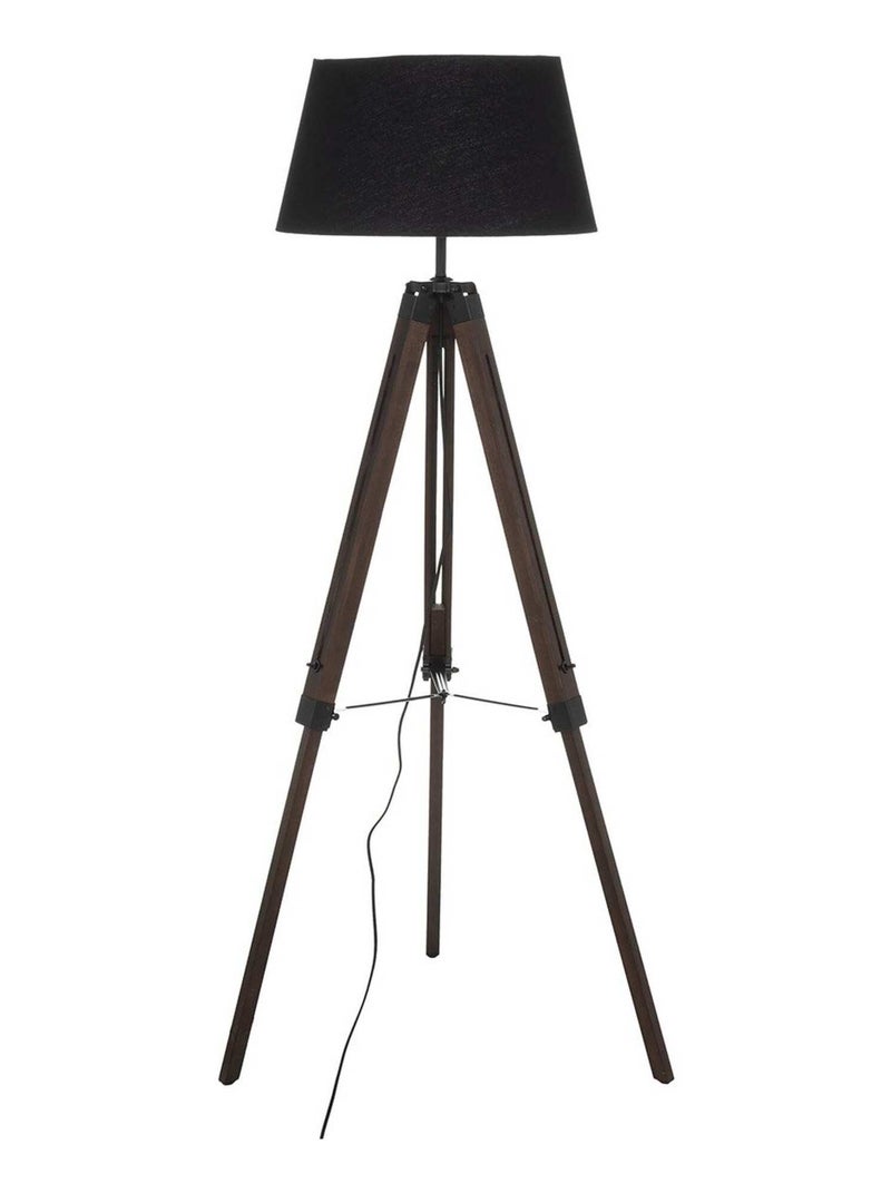 Lampadaire trépied Yoen noir H145 Noir - Kiabi
