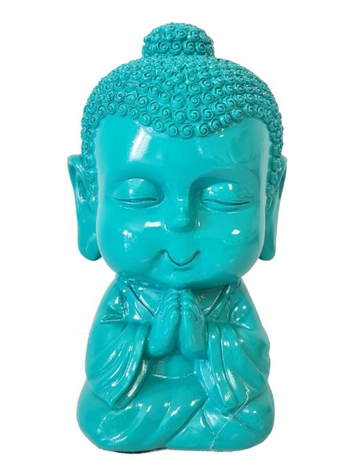 Lampe 8 LED USB bouddha Bleu 13 cm - Kiabi