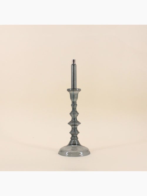 Lampe à huile chandelier en verre soufflé 32cm - Kiabi