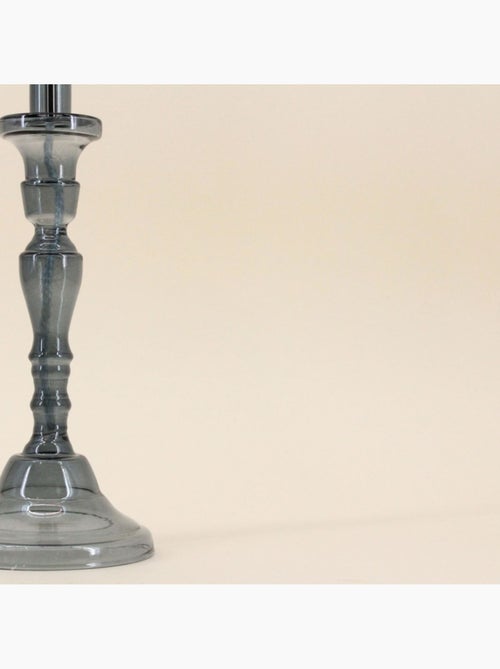 Lampe à huile chandelier en verre soufflé 34cm - Kiabi