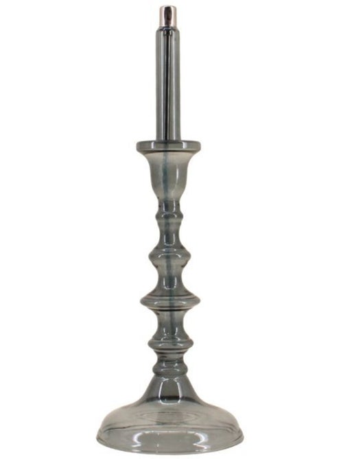 Lampe à huile chandelier en verre soufflé 34cm - Kiabi
