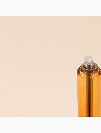 Lampe à huile chandelier en verre soufflé 34cm