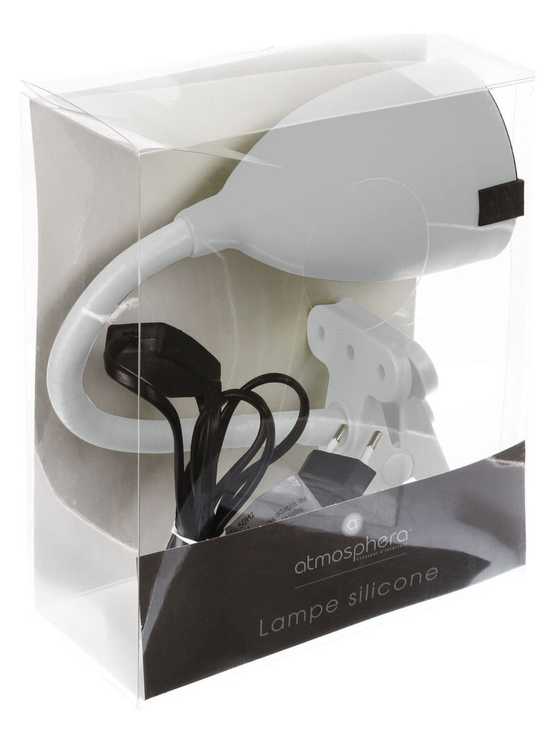 Lampe à pince en métal SILY Blanc - Kiabi